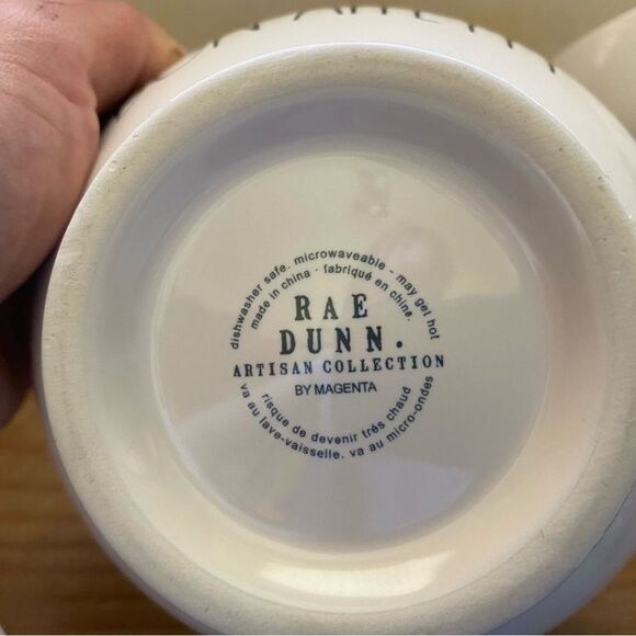 Rae Dunn White Ceramic Bowls Cookware Set - Picture 4 of 8